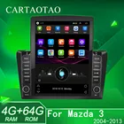 Автомагнитола для Mazda 3 2004 2005 2006-2013 maxx, 2 din, Android 9,0, видео, мультимедийный плеер, навигация GPS, экран 9,7 дюйма Tesla, стерео