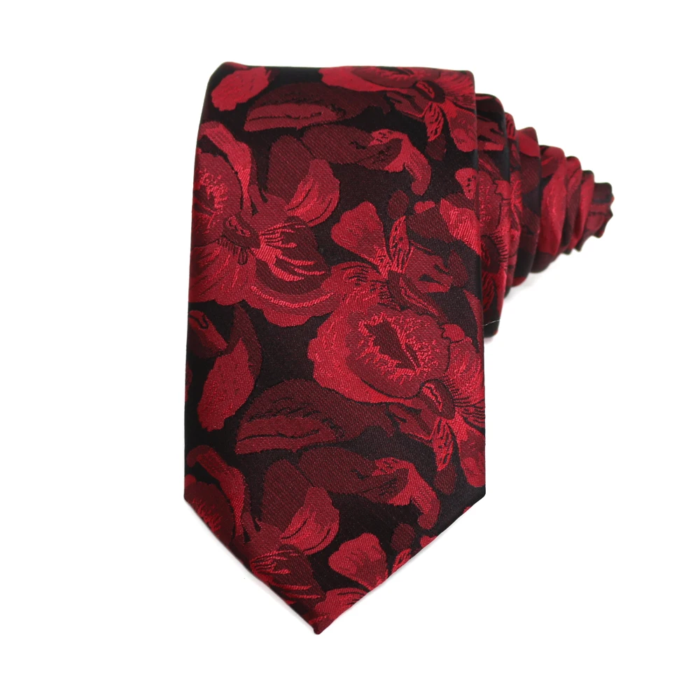 Мужские галстуки Модный цветочный галстук для мужчин и женщин классический