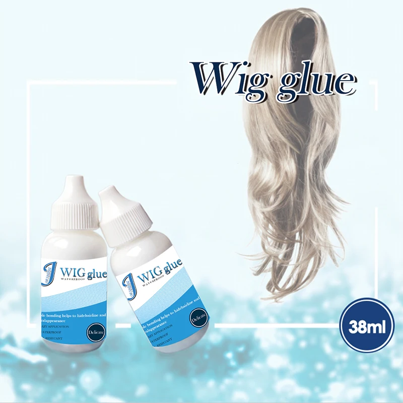 

2020 Bonding Glue Invisible Adhesive Lace Wig Glue Hair Extension Liquid Replacement Tool Professional Wig Adhesive Liquid Wig