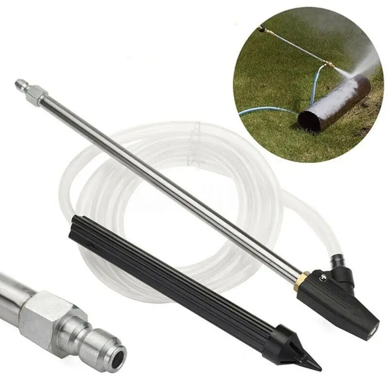 Sandblaster Pressure Washer Sand Wet Blasting Nozzle Gun 1/4Inch Quick Connect | Инструменты