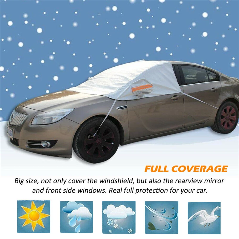 

Car Windscreen Cover Windshield Covers Sun Shade Anti Snow Frost Ice Shield Dust Protector Universal Winter Auto Cover