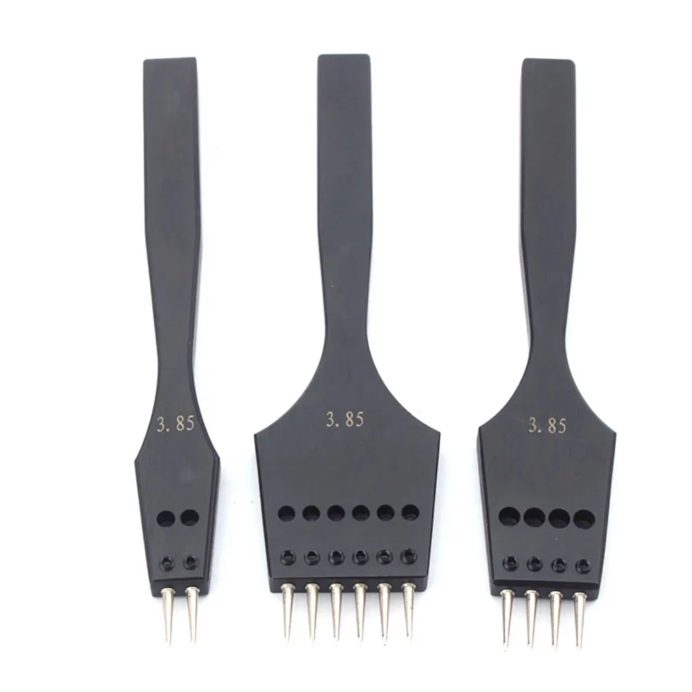 Инструмент для перфорации кожи острый отверстие со сменной головкой съемный