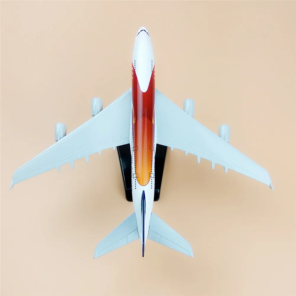 20 см Air Singapore Flag Airlines Airbus 380 A380 Airways модель самолета из металлического сплава с