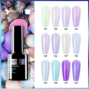 Отмачиваемый лак Esmalte светодиодный Гель-лак для ногтей, 1 шт., с жемчужной ракушкой, УФ-гель для дизайна ногтей, 10 мл