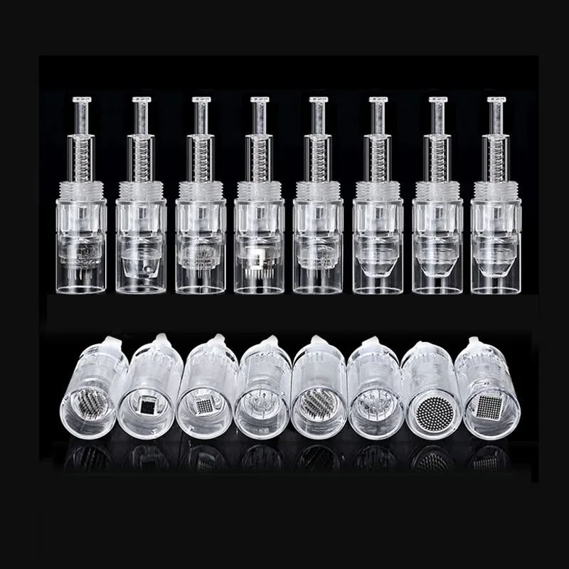 Сменные наконечники для картриджа с винтом и иглой электрической микро иглы derma