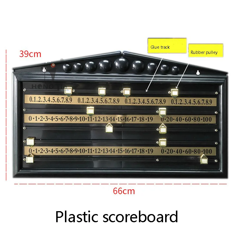 

Billiards Scoreboard Snooker Score Recorder Billiard Club Game Recording Board Calculation Number Billiards Accessories