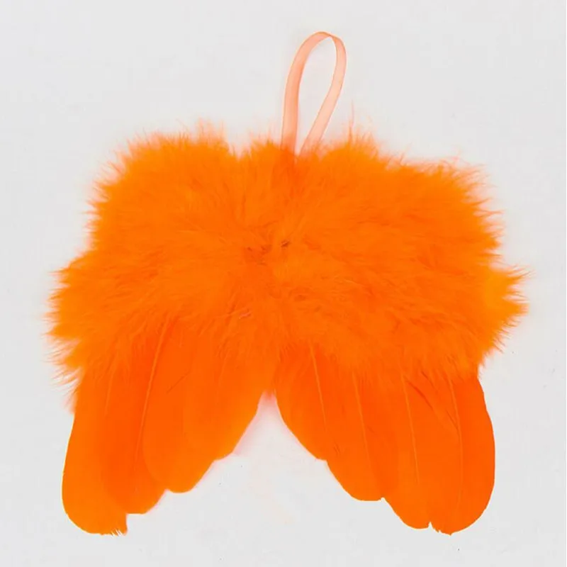 Новинка Повязка на голову с перьями и крыльями ангела для маленьких девочек