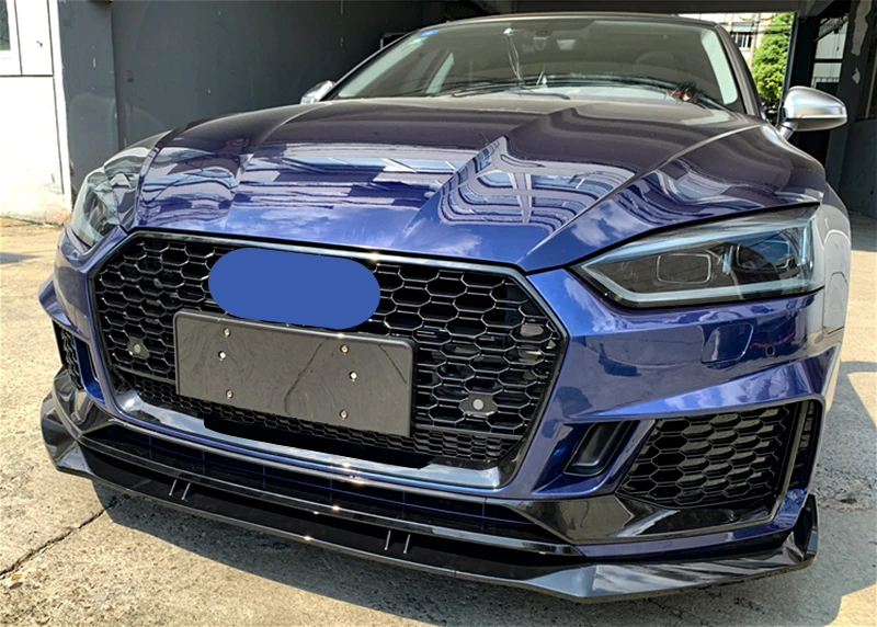 Для RS5 стиль Передняя Спортивная Шестигранная сетка с сотовой блендой гриль