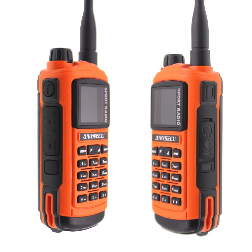 Anysecu AC 580 Bluetooth совместимая рация профессиональная спортивная радио VHF136 174MHz UHF 400