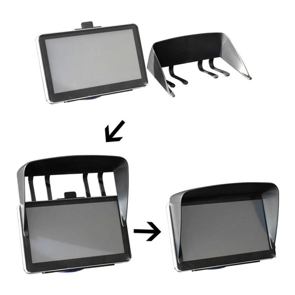 For 5 inch Navigation Accessories Car GPS Sun Shade Cover SunShade Auto Protecter | Автомобили и мотоциклы