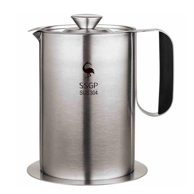 Горшок для масляного фильтра кухонный бытовой вместительный фильтр шлак масла