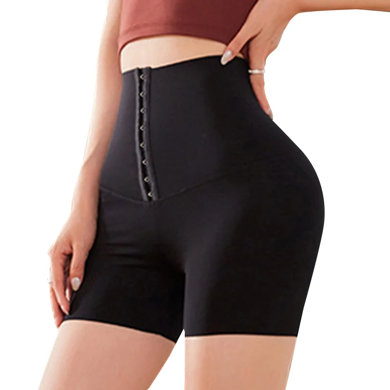 Женские Утягивающие шорты для активного отдыха эластичные базовые популярная