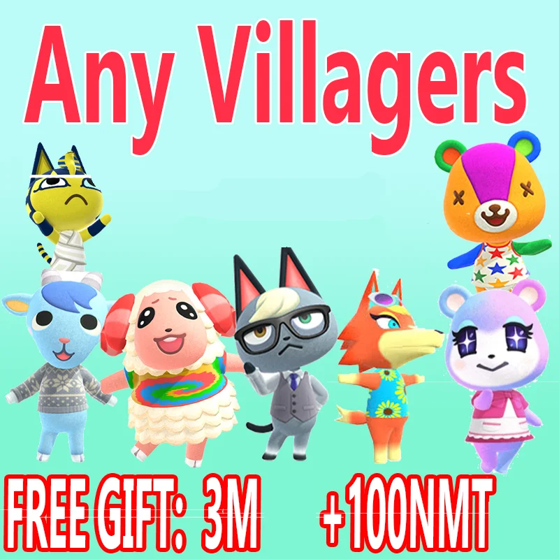 Пересечение животных Raymond Animal Crossing Judy New Horizons Villager DIY Recipes Not Amiibo Card Online Recharge