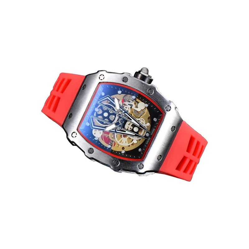 

New fashion classic men's high grade business watch waterproof watch wine barrel watch personality WATCH QUARTZ WATCH