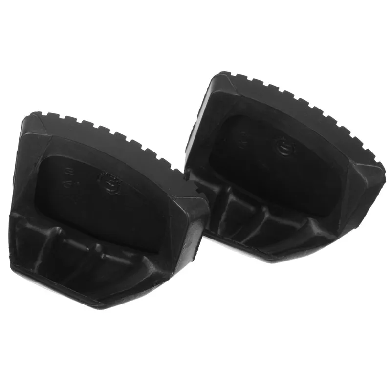 1 пара автомобильных резиновых тормозных колодок черные противоскользящие