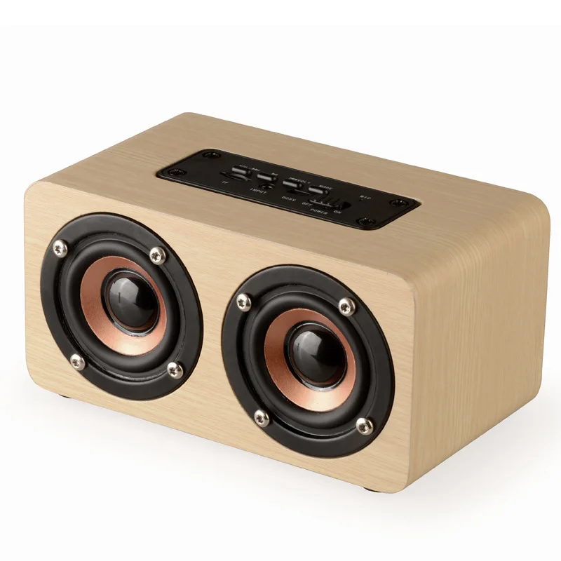 

Wooden home bluetooth speaker mobile phone gift bluetooth speaker creative wireless computer outdoor audio