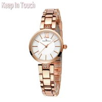 elegant small japan quartz watch lady stainless steel wristwatch brand luxury movement rose gold design style watches wife gifts