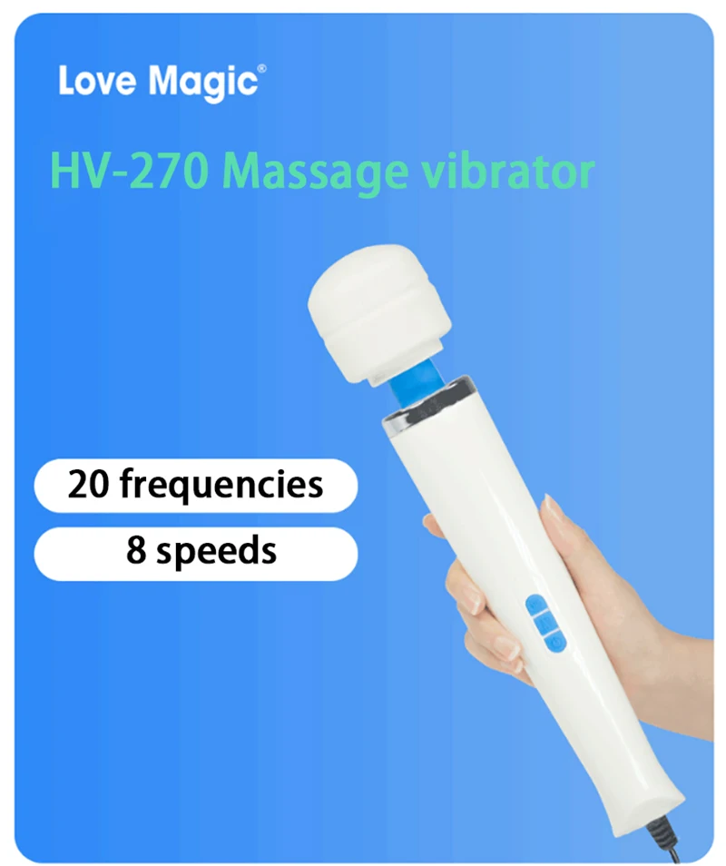 Массажер для всего тела Hitachi Motor Love Magic Wand Av Вибратор 8 скоростей 20 частот женская