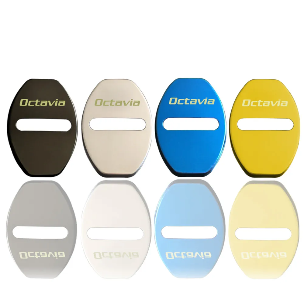 4 шт. автомобильный Стайлинг крышка замка автомобильной двери стикер чехол для