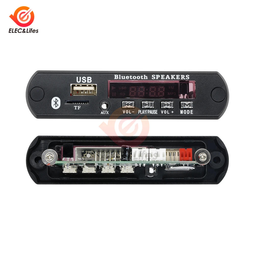 Автомобильная Плата декодера MP3 Bluetooth V4.1 с функцией FM-радио удаленный