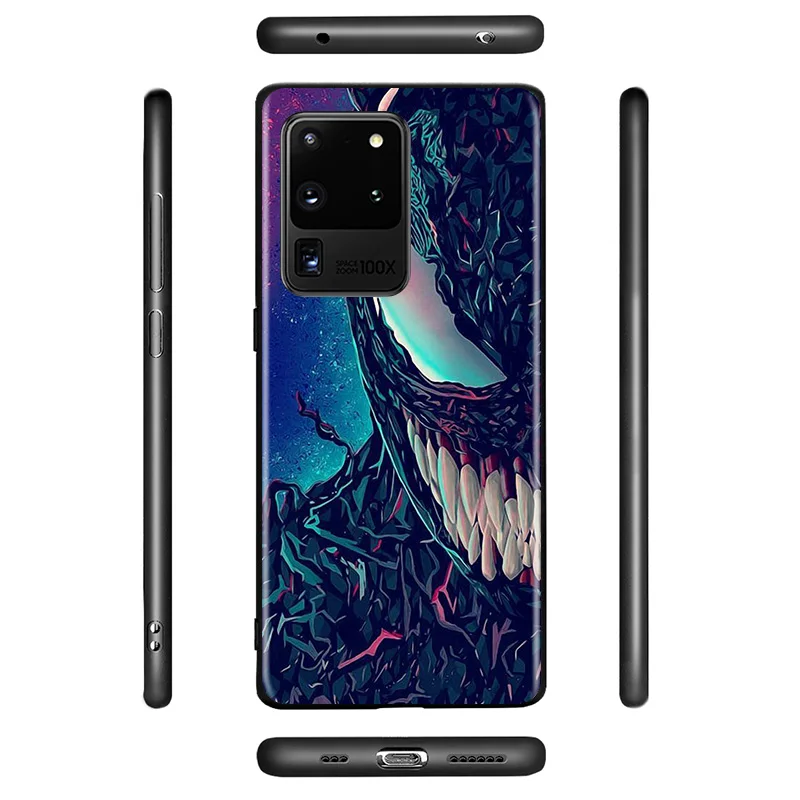 

Marvel Avengers Super Hero Venom For Samsung Galaxy A31 A51 A71 A91 A12 A32 A42 A52 A72 A02S A22 A01 Core Soft Black Phone Case