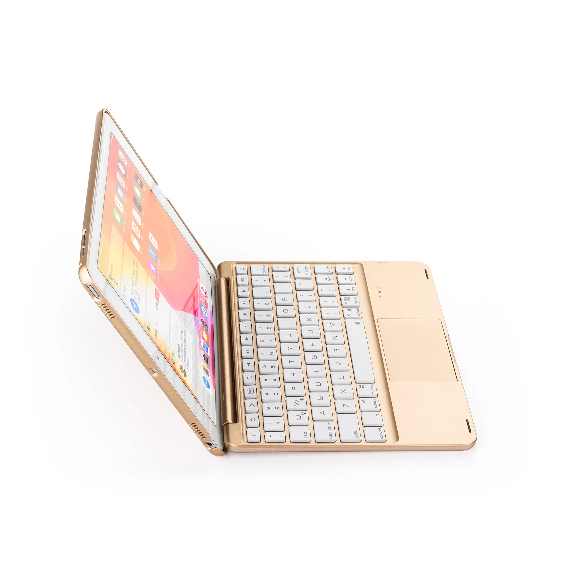 Беспроводной Bluetooth клавиатура Обложка для Ipad Air12 Pro9.7 2017 2018 Новый Ipad9.7 алюминиевый