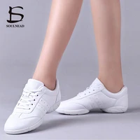 aerobics dance shoes womens sneakers white professional training gym sports shoe girls dancing ladies lightweight fitness shoes
