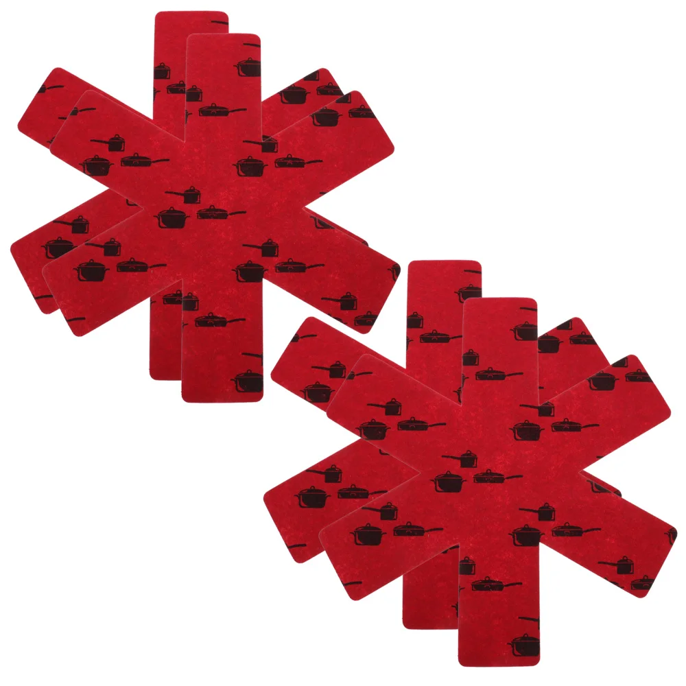 

4pcs Heat Insulation Mats Creative Heat Resistant Tablemats Kitchen Tools
