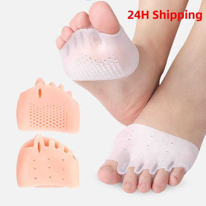 

2Pcs=1Pair Toe Separator Foot Care Protector Straightener Spreader Correctors Finger Separators Toes Orthotics Pedicure For Feet