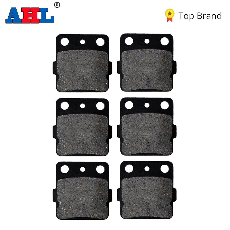 

AHL Motorcycle Front and Rear Brake Pads for Honda ATC250 RD 83-84 TRX 300 93-11 TRX400EX TRX 400EX 99-09 Fourtrax / Sportrax