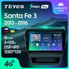 TEYES SPRO Plus Штатная магнитола For Хендай Санта Фе 3 For Hyundai Santa Fe 3 2013 - 2016 Android 10, до 8-ЯДЕР, до 4 + 64ГБ 32EQ + DSP 2DIN автомагнитола 2 DIN DVD GPS мультимедиа автомобиля головное устройство