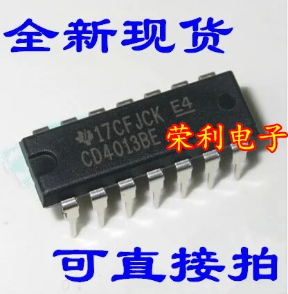 100% новый и оригинальный CD4013BE | Электроника