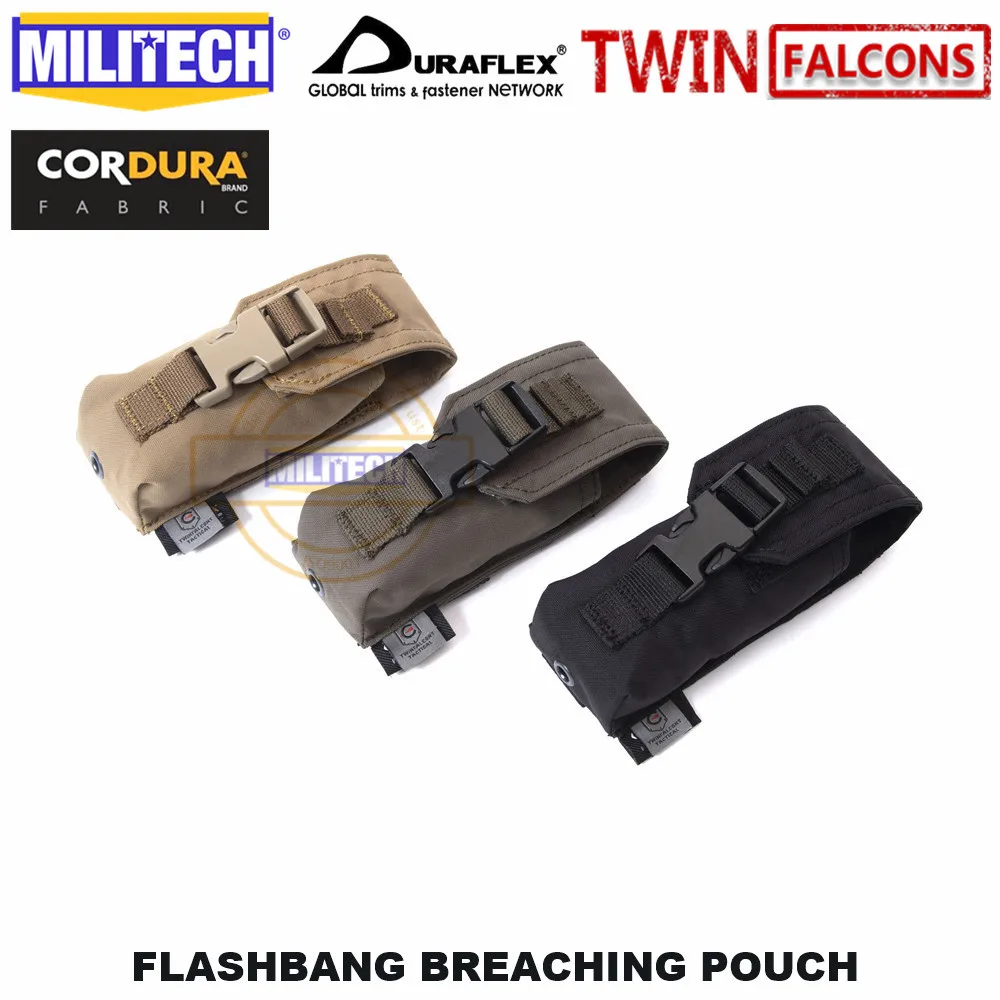MILITECH тактическая сумка для взбивания фонарика twinfalcon TW Delustered 500D Cordura аксессуаров