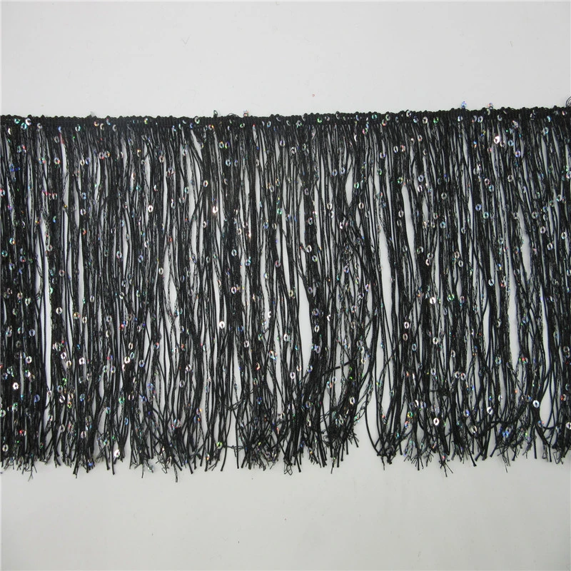 Оптовая продажа 20 см/Искусственная отделка кружевная лента с кисточками для