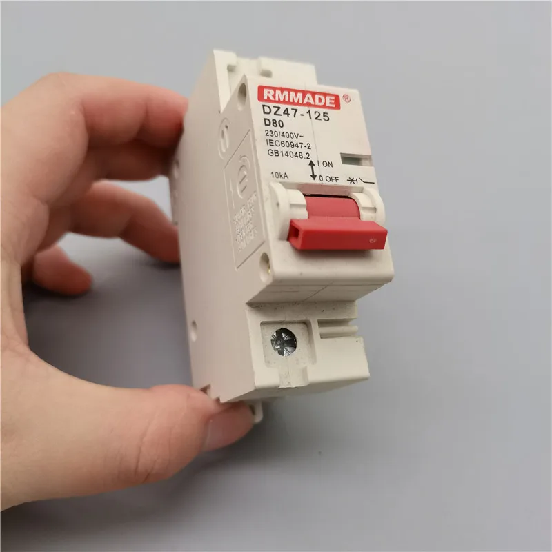 Устройство защиты воздушного выключателя 1p бытовая схема для вакуумного Φ C45 63a 80A