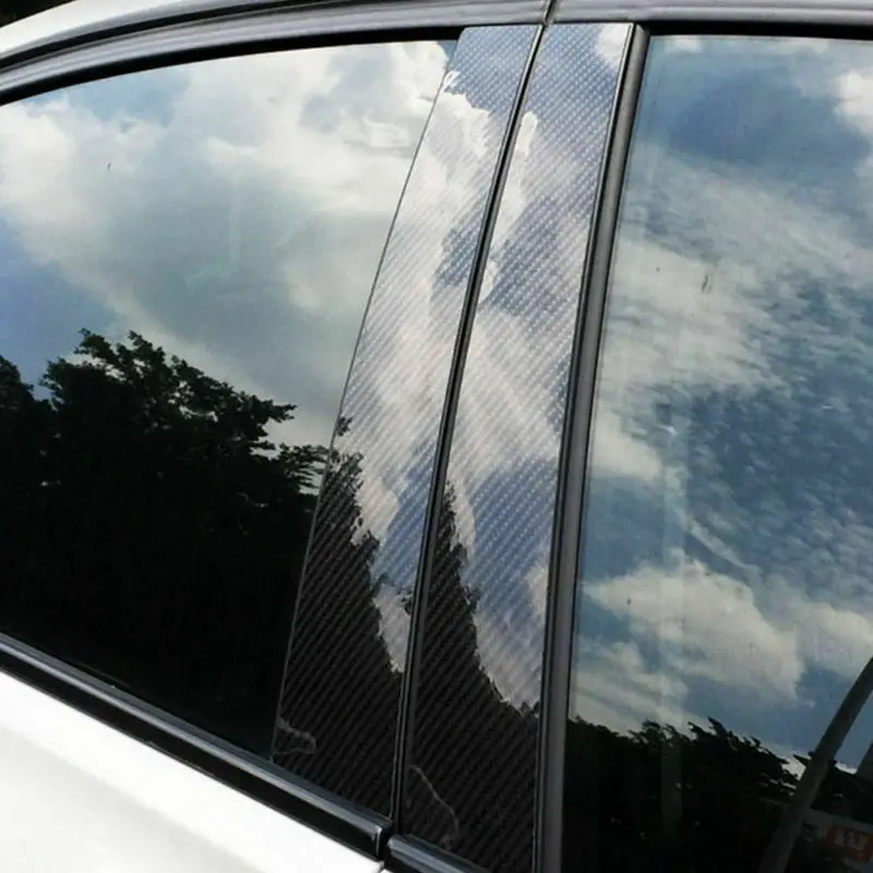 Автомобильные наклейки 5D протектор порога из углеродного волокна для chrysler 300c passat