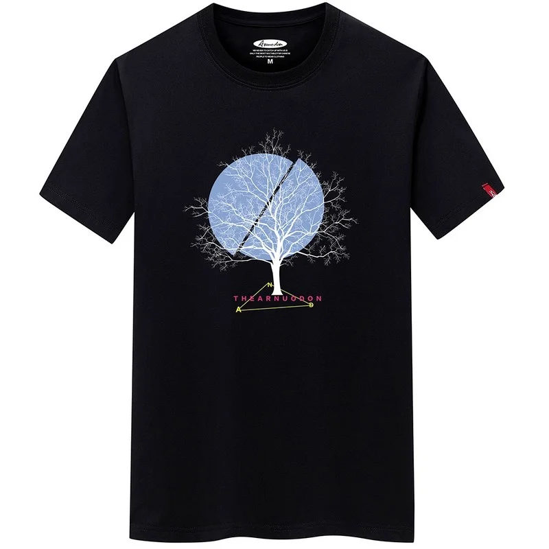 

Футболка мужская хлопковая оверсайз с коротким рукавом, в готическом стиле