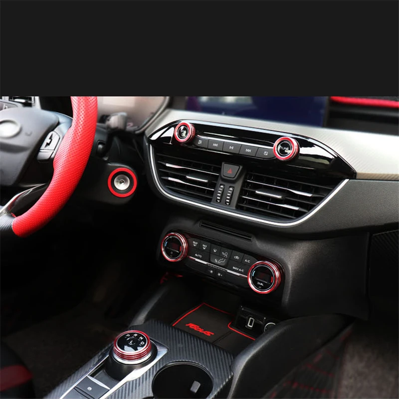 6 шт. крышка ручки переключения передач из алюминиевого сплава переключатели