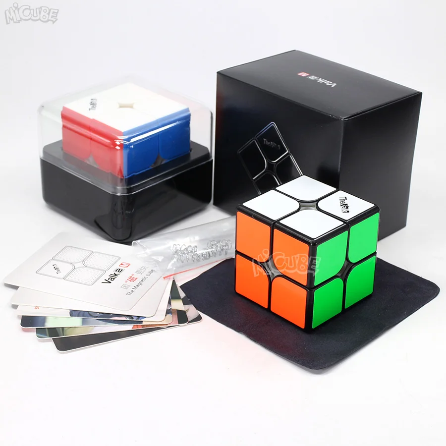 Магнитный кубик Valk2 M 2x2x2 скоростные кубики Valk2M Волшебные 2x2 магниты Valk Mofangge Qiyi Cubo