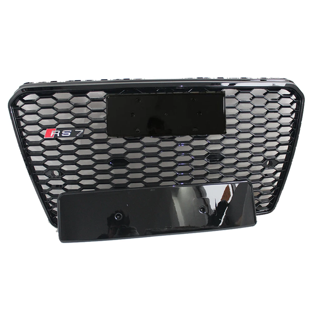 

SBAIREA Car Front Grill Front Honeycomb Bumper for Audi A7 S7 RS7 2011-2015 Car Front Bumper Grill