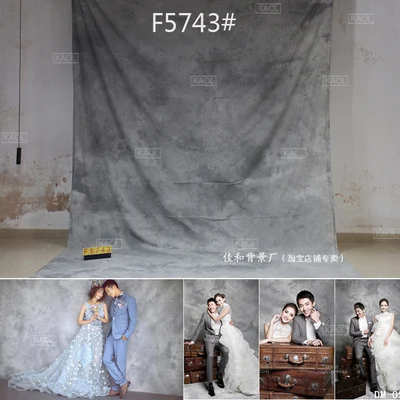 

Фон из муслиновой хлопчатобумажной ткани для портретной фотосъемки, фон для студийной фотосъемки, темно-серый, водонепроницаемый, ручная р...