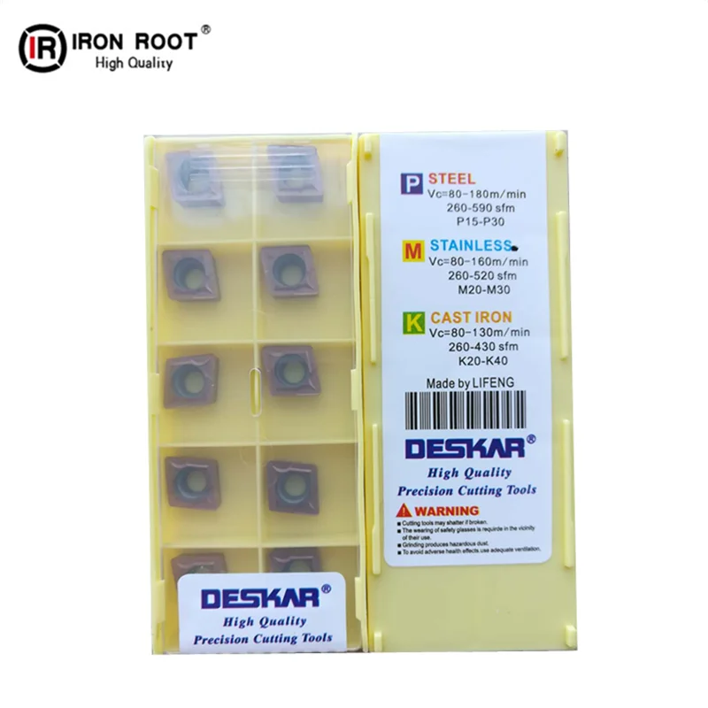 10P CCMT060204 LF6018/CCMT0903/CCMT1204 LF6118 индексируемый поворотный инструмент вставка ЧПУ карбида вставка для нержавеющей стали