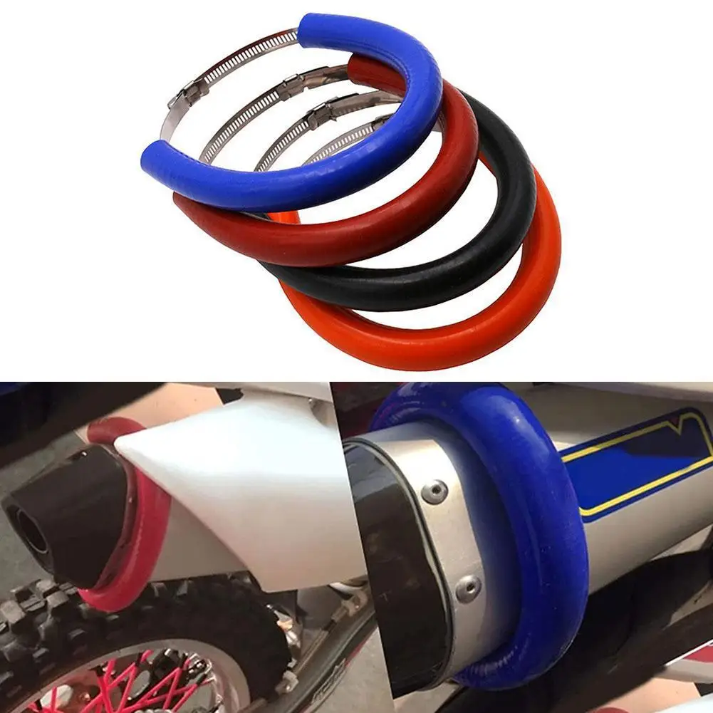 

Motorcycle OTOM Exhaust Protector Cover Guard Heat Anti-hot for ktm EXC SX SXF EXCF XC XCF XCW MX 250 350 450 500 525 530