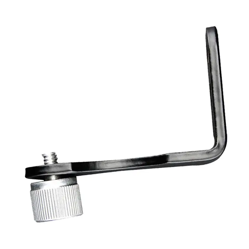 1Pc L-Shape Metal Binocular Adapter Mount Tripods Bracket Adapter For Binocular Telescope Binocular Bracket Adepter