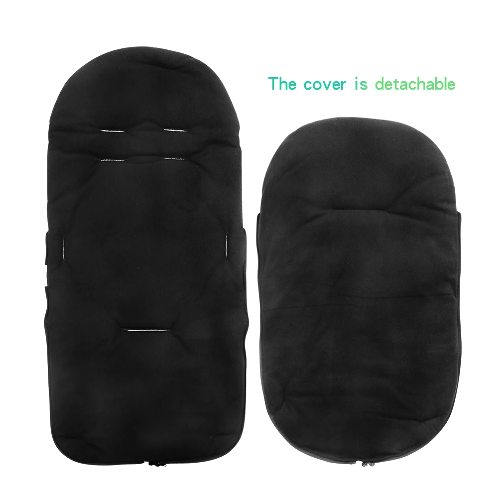 Детские спальные мешки для коляски новорожденных лапка младенцев флисовый