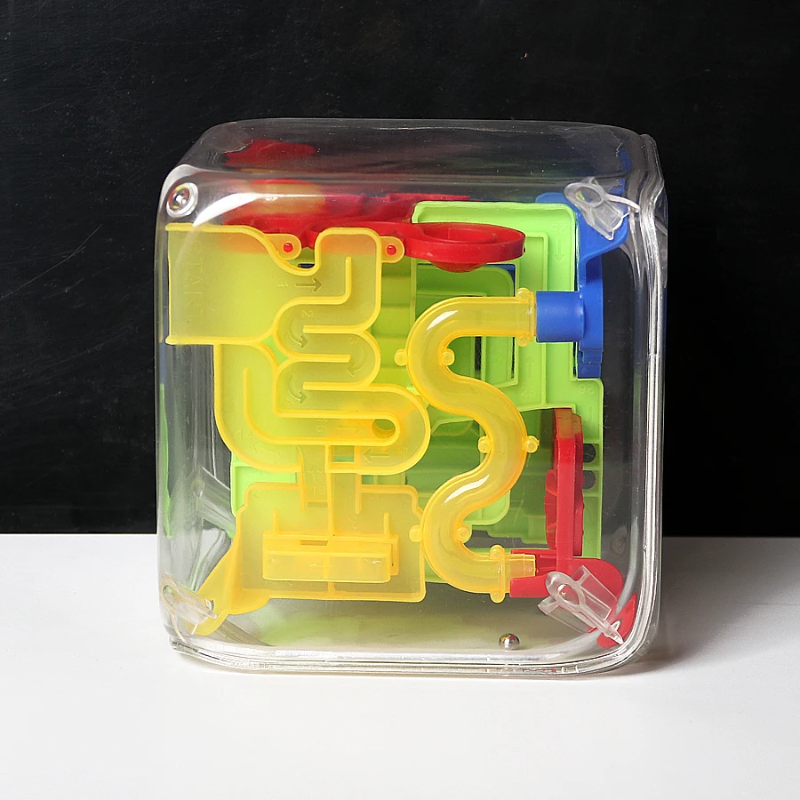 3D головоломка шар Волшебный Perplexus интерактивный квадратный лабиринт игра с 72