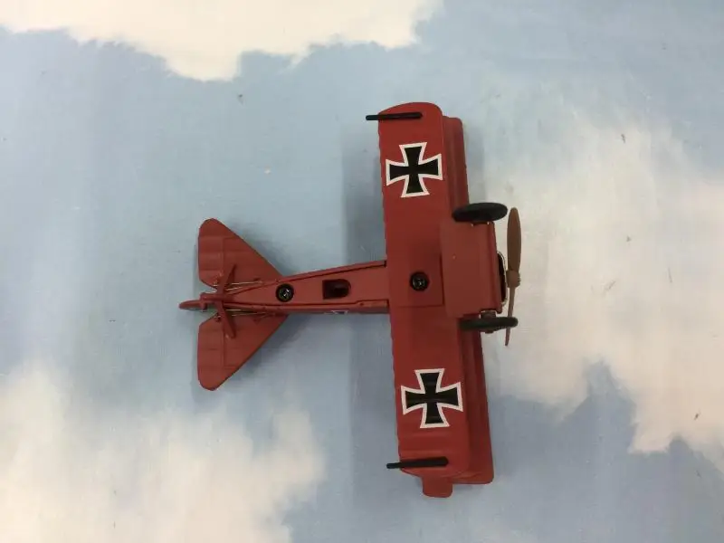 Коллекционная 1/72 весы diecast металлические хобби Fokker Dr. Я триплан истребитель