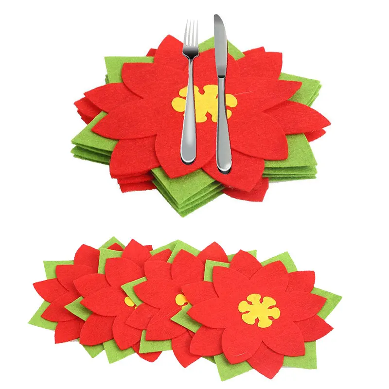 Красивая посуда карман DIY 4 шт./компл. Пасхальный фестиваль Ножи чехол для вилок