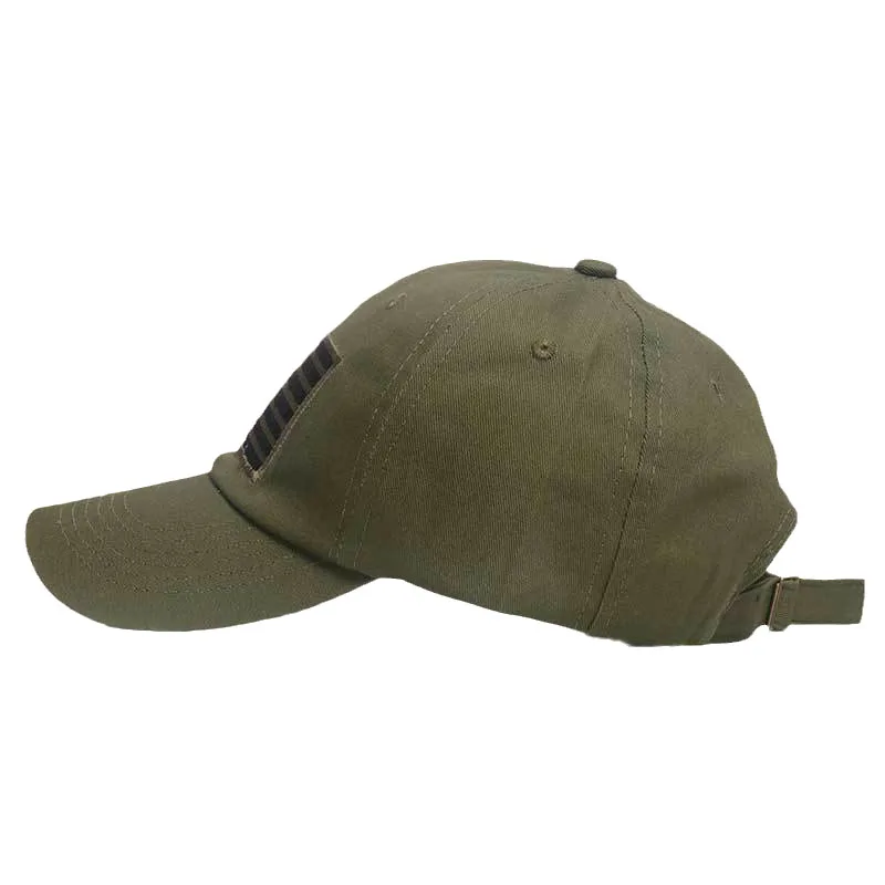 Модная камуфляжная бейсбольная кепка с флагом США для женщин и мужчин Снэпбэк