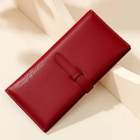 brand designer long wallet womens soft pu leather fashion mini purse card holder pocket ladies clutch small travel purse female